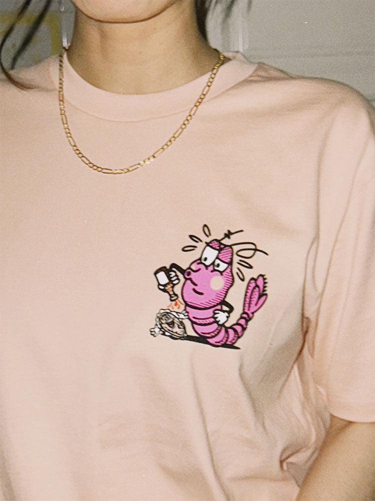 Prawn on the Lawn Limited Edition Hot Sauce T-shirt + Mini Hot Sauce Bundle