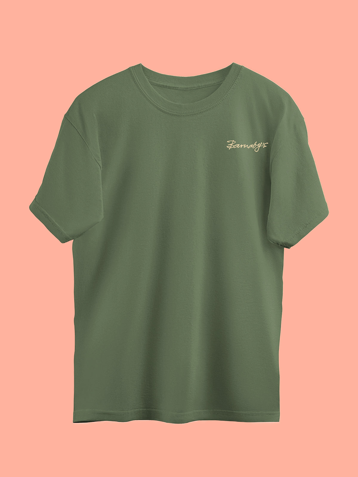 Barnaby's 'Save the Bees' Illustrated Cotton T-shirt (Olive Green)