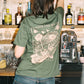 Barnaby's 'Save the Bees' Illustrated Cotton T-shirt (Olive Green)