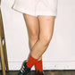 POTL x JAM Pink Scallop Limited Edition Linen Shorts