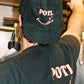 Prawn on the Lawn Classic 'POTL' Embroidered Black Corduroy Baseball Cap