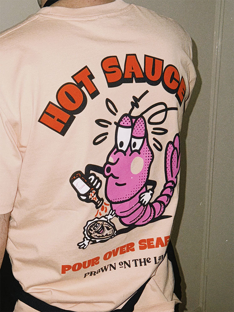 Prawn on the Lawn Limited Edition Hot Sauce T-shirt