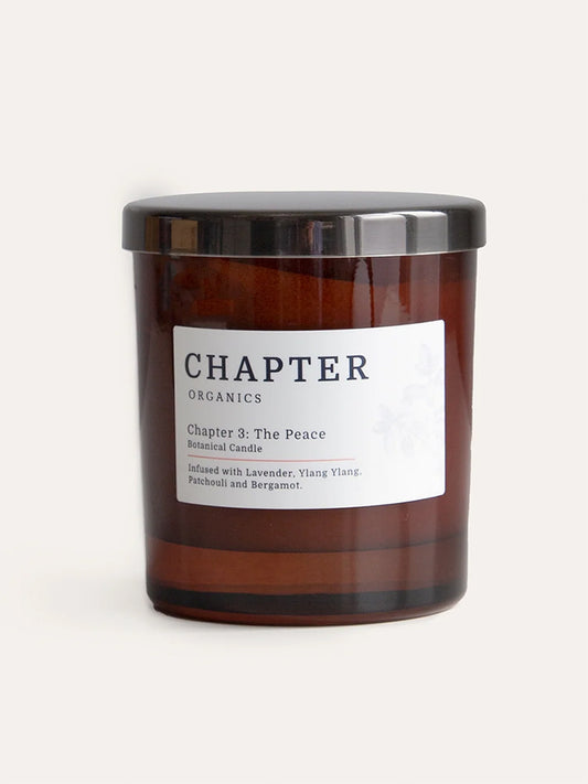 Chapter Organics The Peace Luxury Natural Aromatherapy Candle
