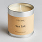 St Eval Candle Co. Sea Salt Scented Tin Candle
