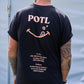 Prawn on the Lawn Classic ‘POTL’ Cotton T-shirt (Black)